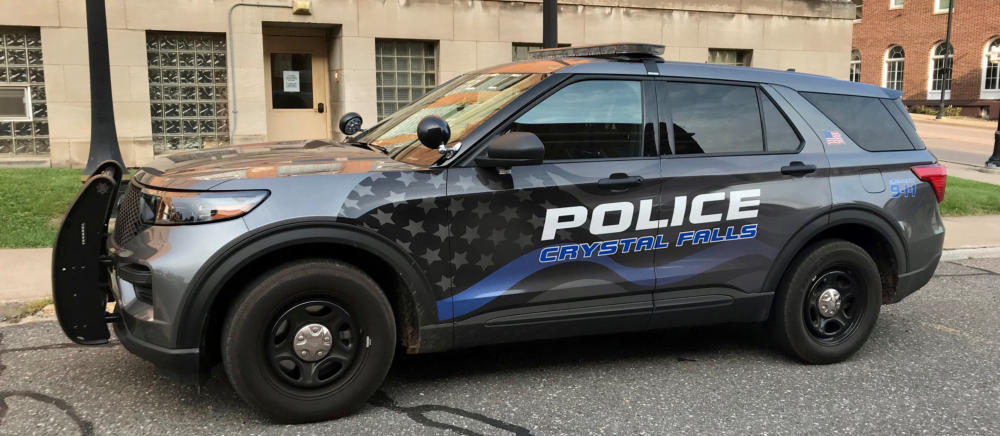 Crystal Falls Police Car