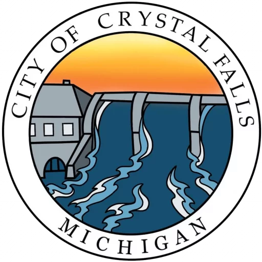 City of Crystal Falls Logo